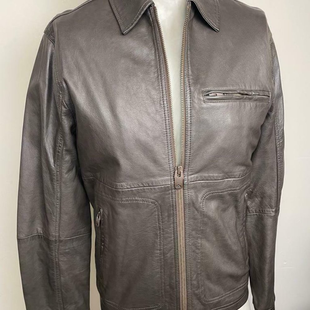 TIMBERLAND MEN'S WATERPROOF BLACK SKIN JACKET A1AE1-968 SIZES: S & L